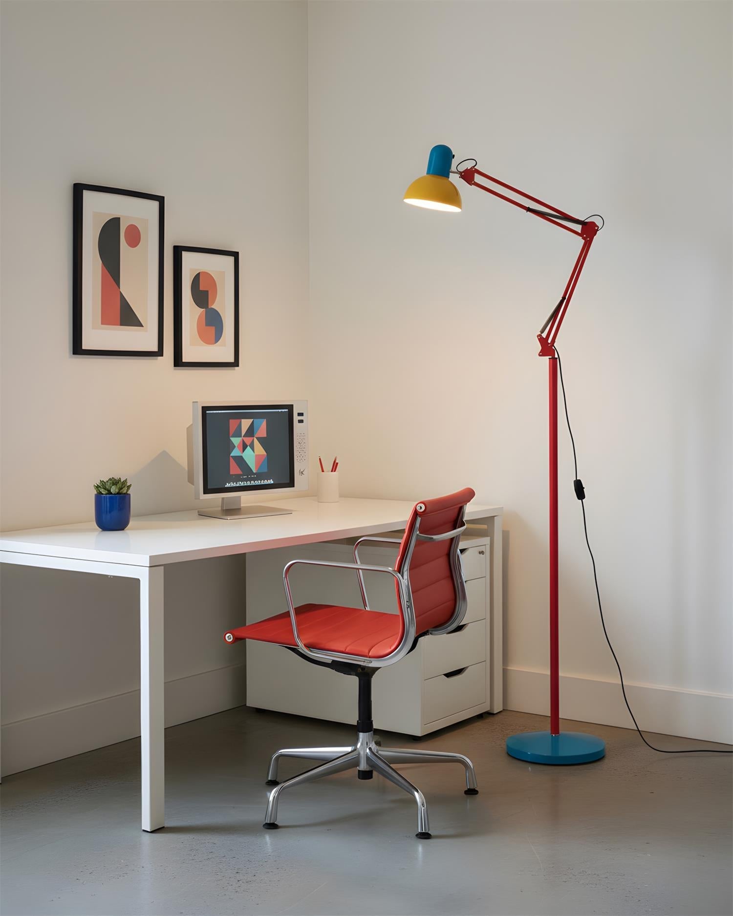 Chromaflex Articulated Floor Lamp