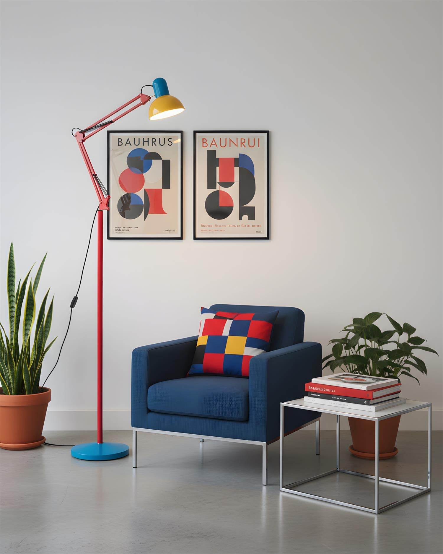 Chromaflex Articulated Floor Lamp