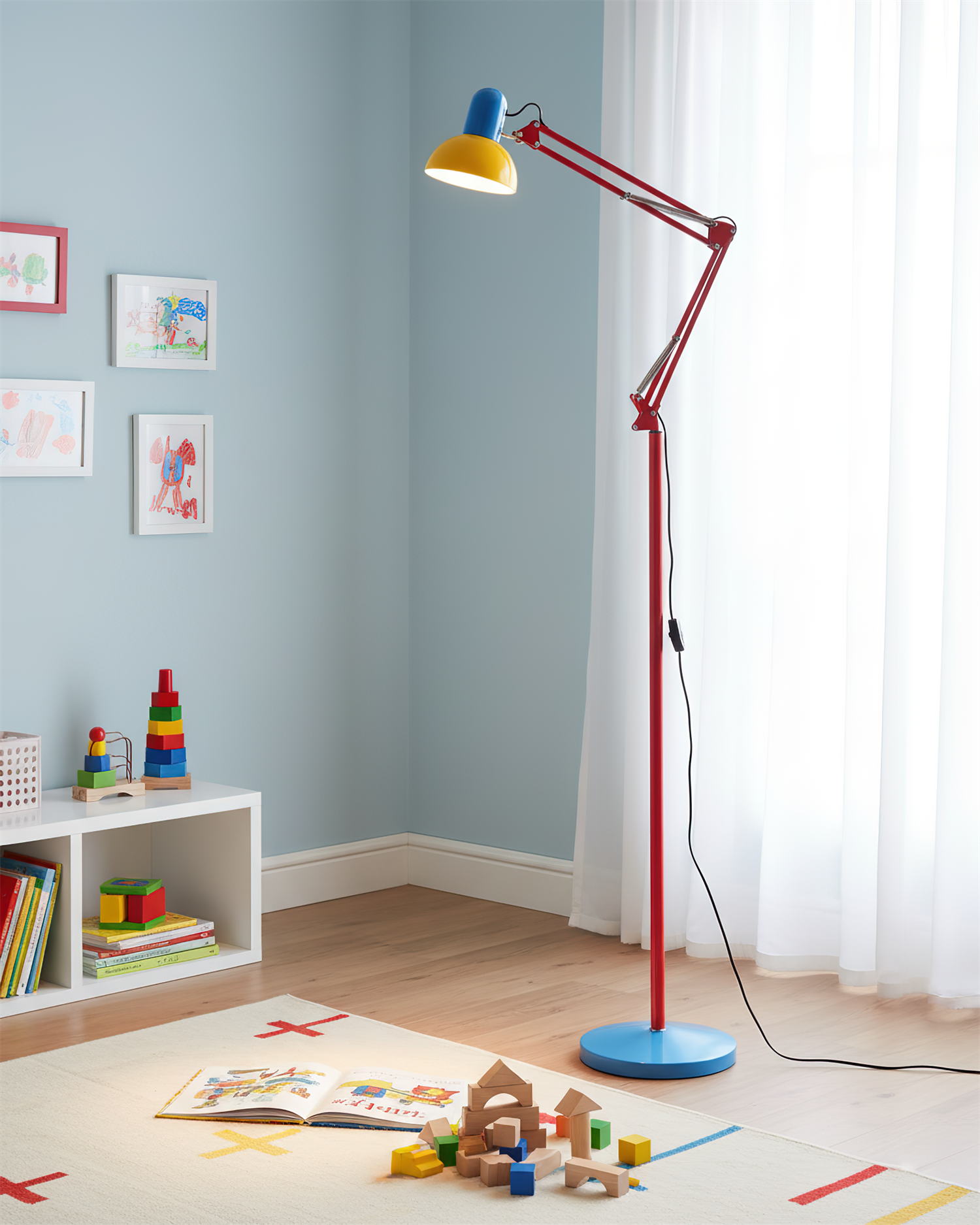 Chromaflex Articulated Floor Lamp