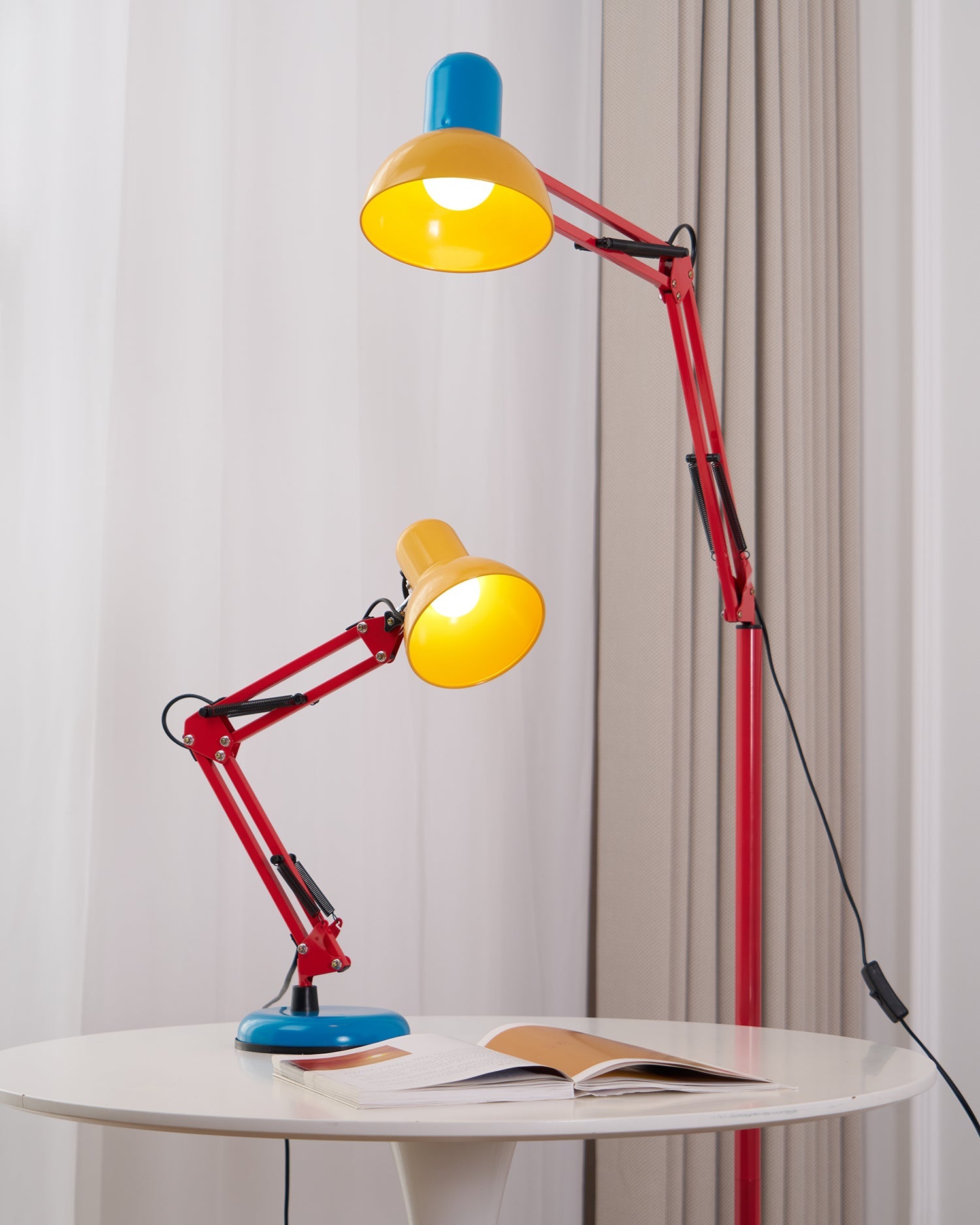 Chromaflex Articulated Floor Lamp