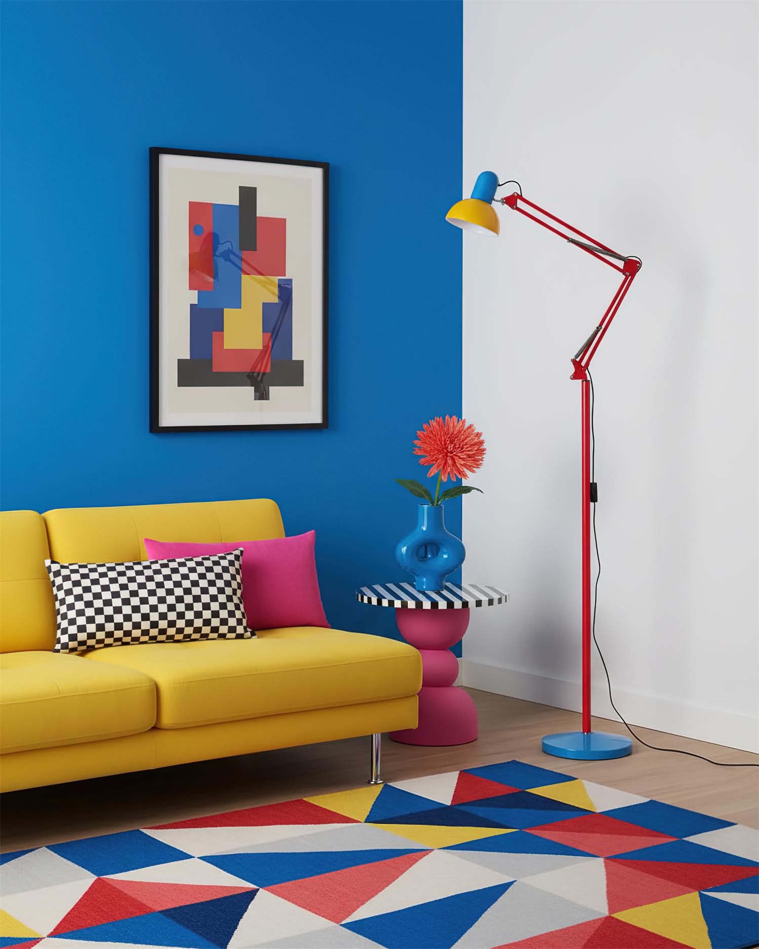 Chromaflex Articulated Floor Lamp