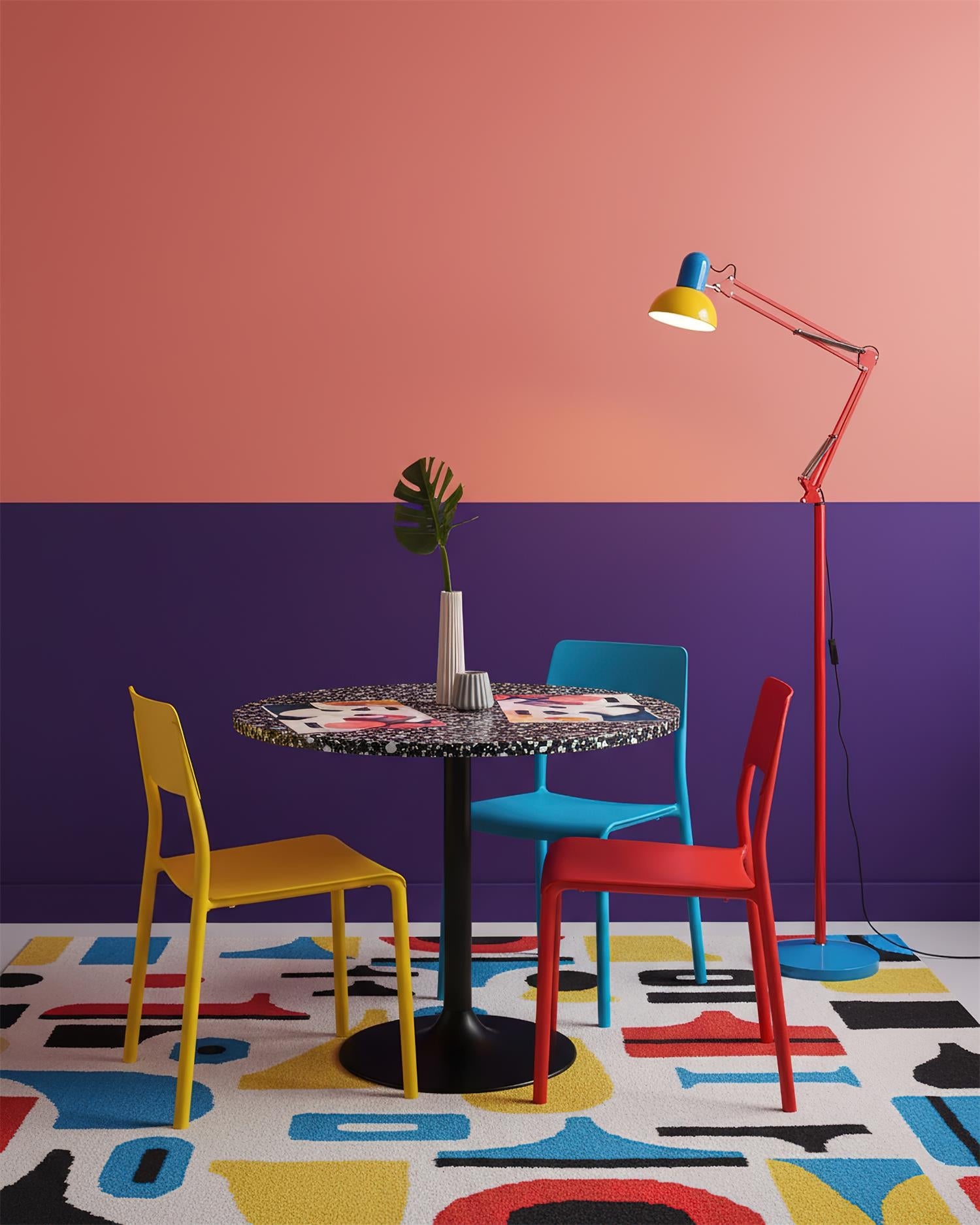 Chromaflex Articulated Floor Lamp