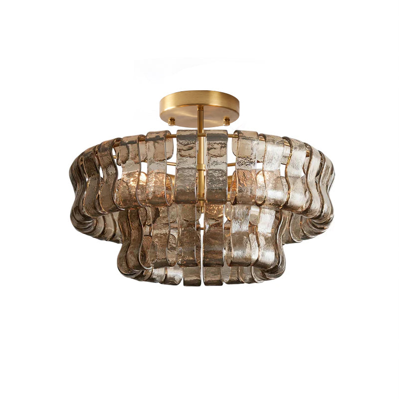 Ghiaccio Flush Mount Ceiling Lamp