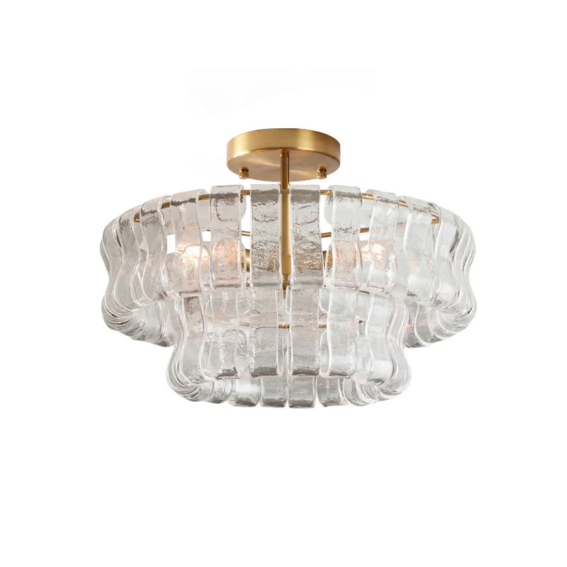 Ghiaccio Flush Mount Ceiling Lamp