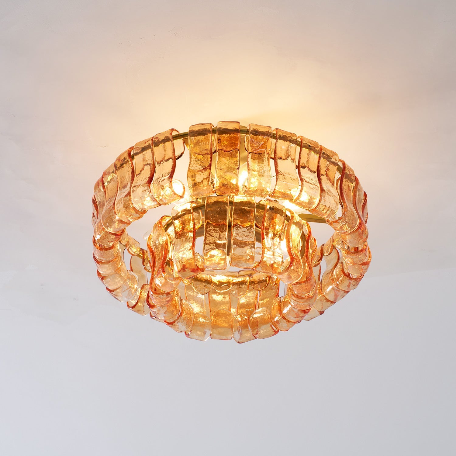 Ghiaccio Flush Mount Ceiling Lamp