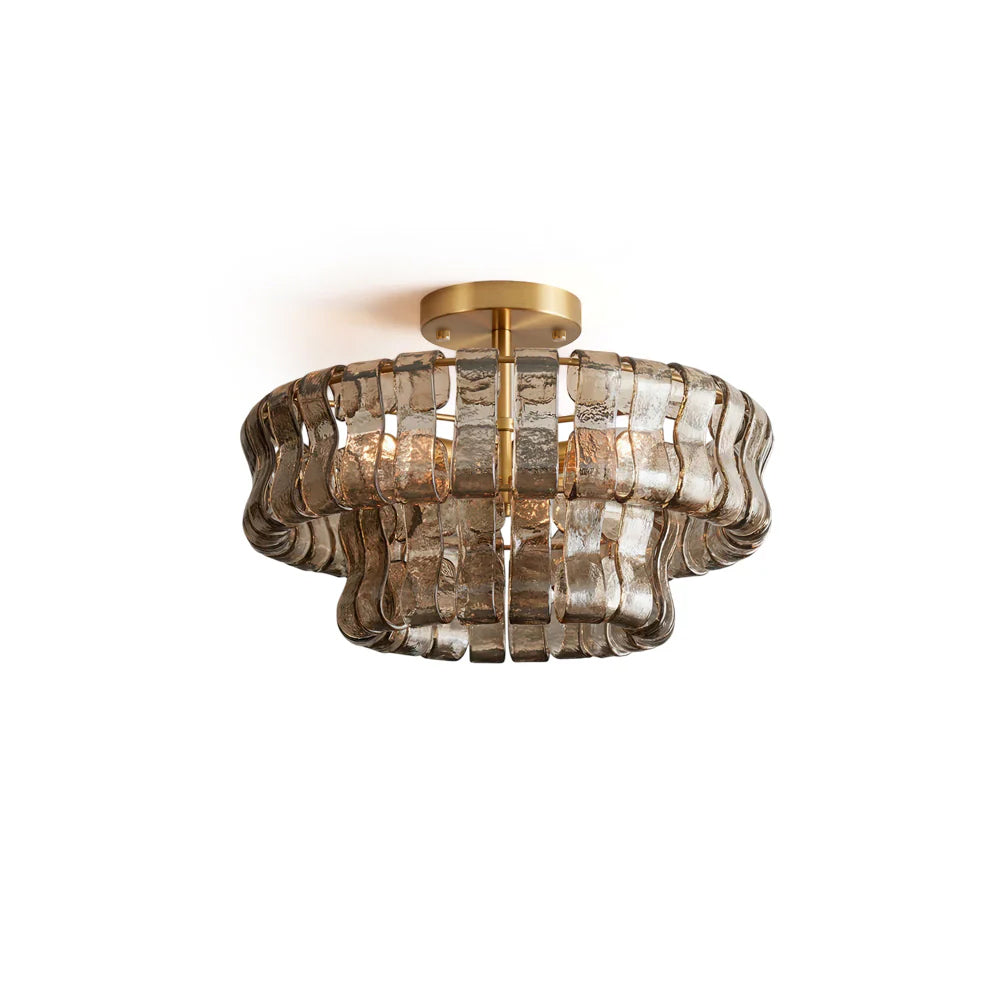 Ghiaccio Flush Mount Ceiling Lamp