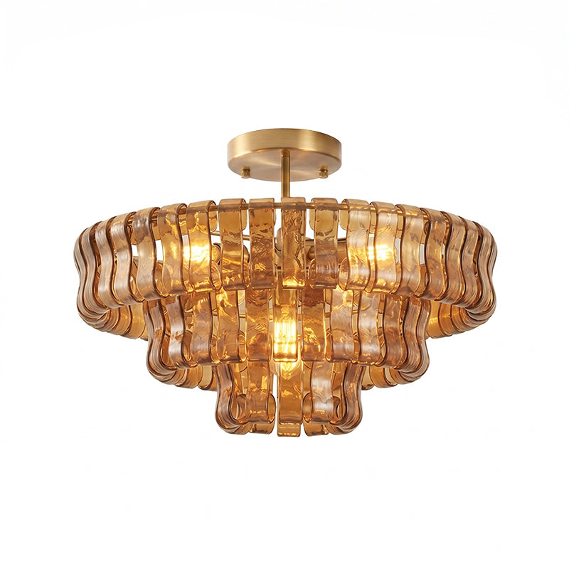 Ghiaccio Flush Mount Ceiling Lamp