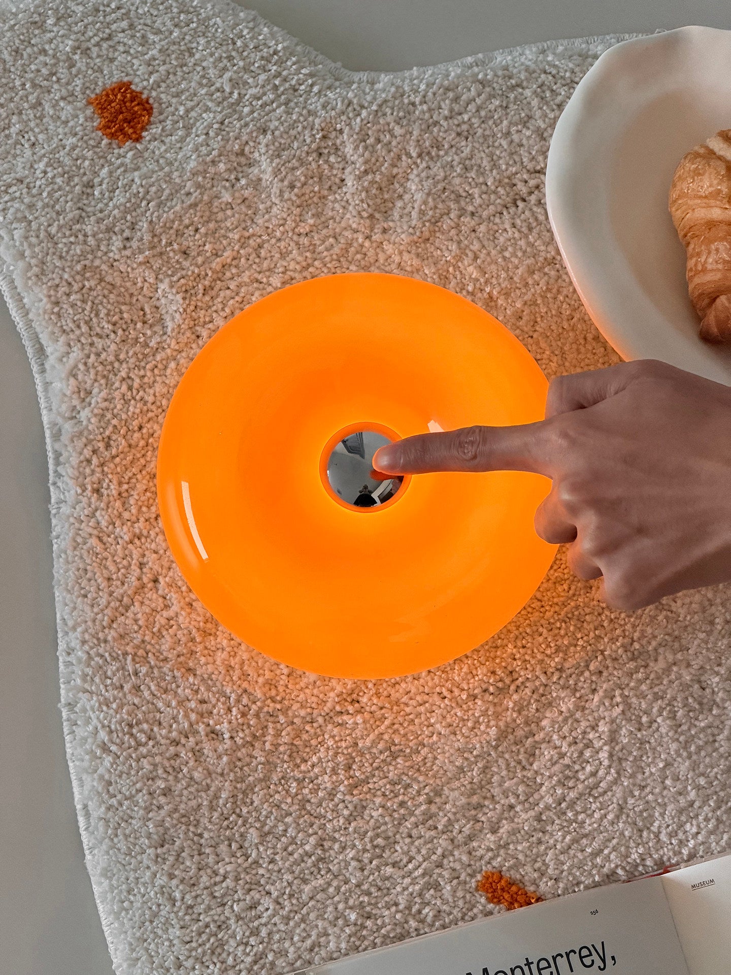 Donuts Glass Table Lamp