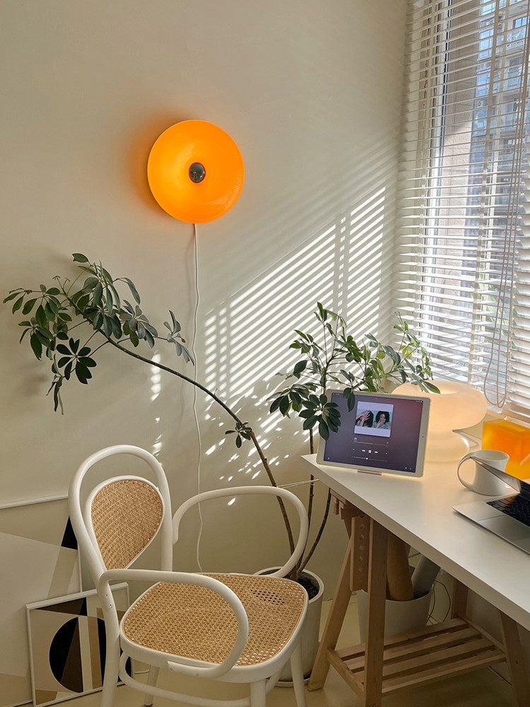 Donuts Glass Ring Wall Lamp