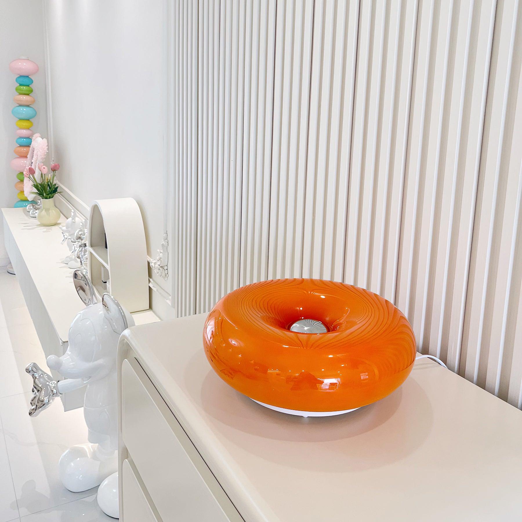 Donuts Glass Table Lamp