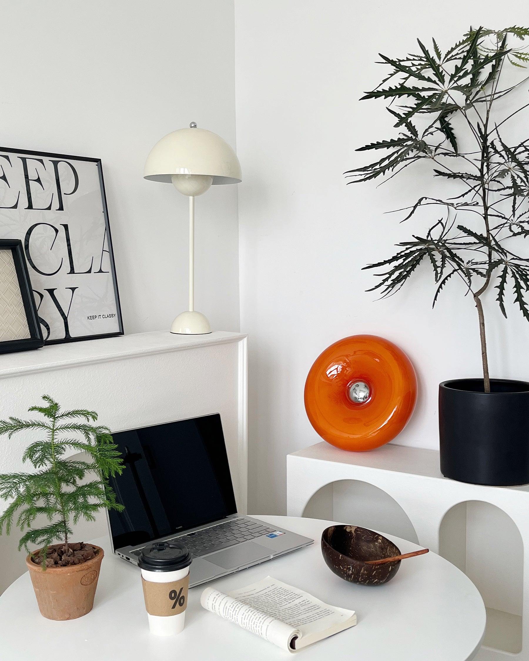 Donuts Glass Table Lamp