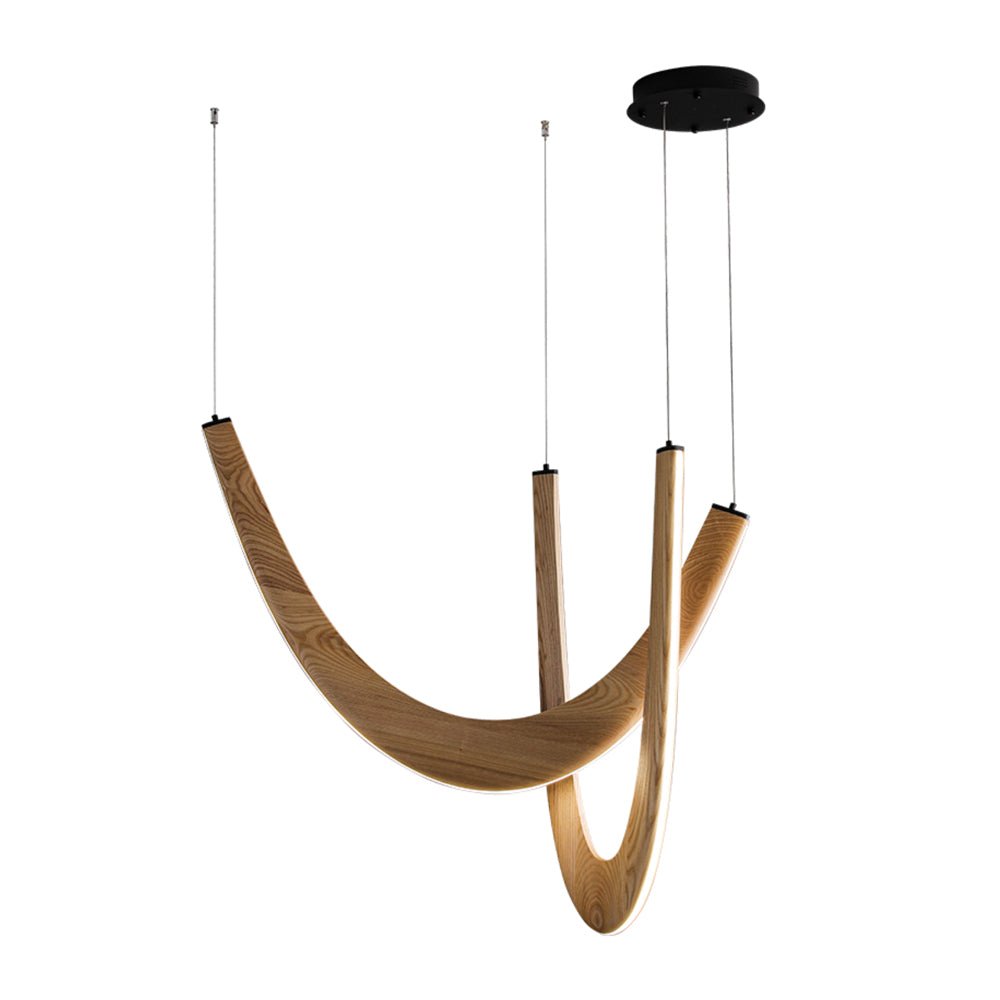 Duvelle Interlocking Wood Pendant Lamp