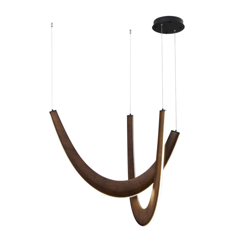 Duvelle Interlocking Wood Pendant Lamp