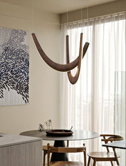 Duvelle Interlocking Wood Pendant Lamp