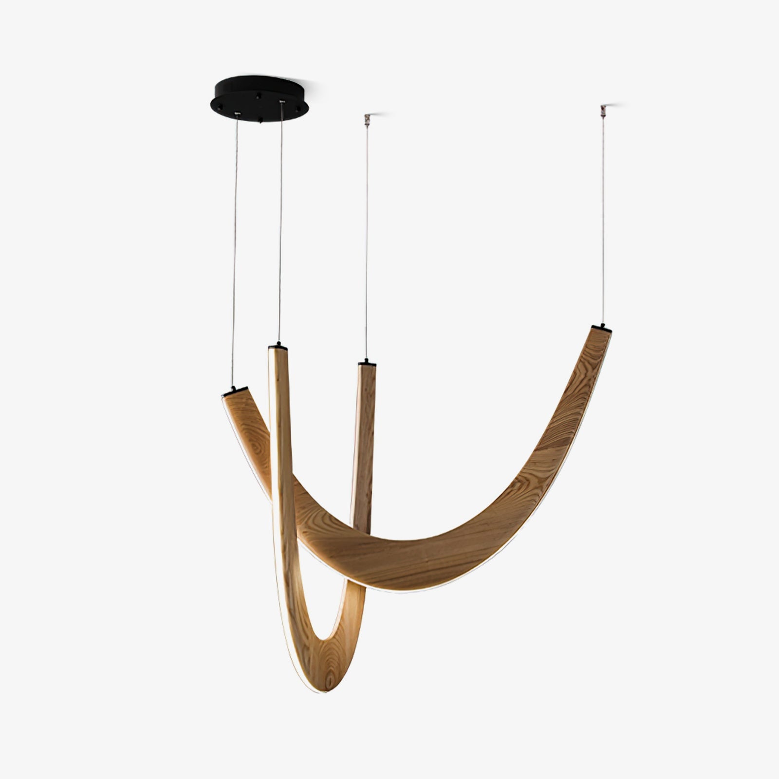 Duvelle Interlocking Wood Pendant Lamp