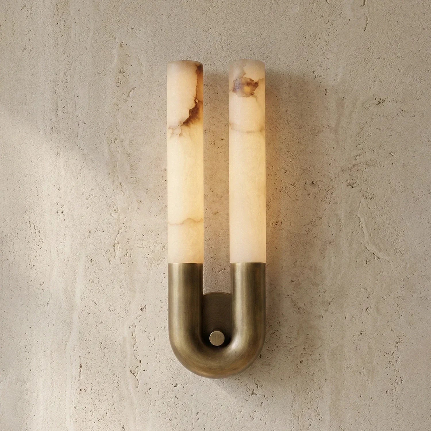 Elara Alabaster Arch Wall Sconce