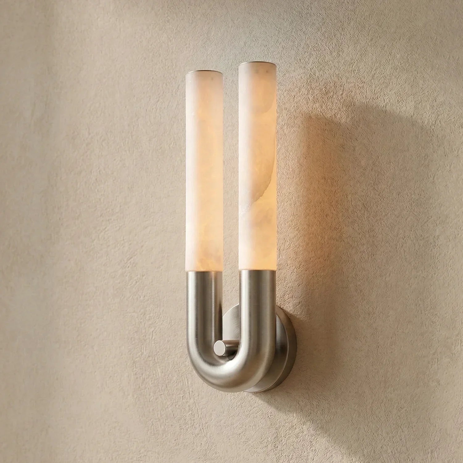 Elara Alabaster Arch Wall Sconce
