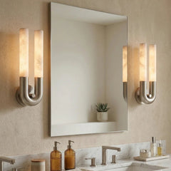 Elara Alabaster Arch Wall Sconce