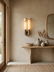 Elara Alabaster Arch Wall Sconce