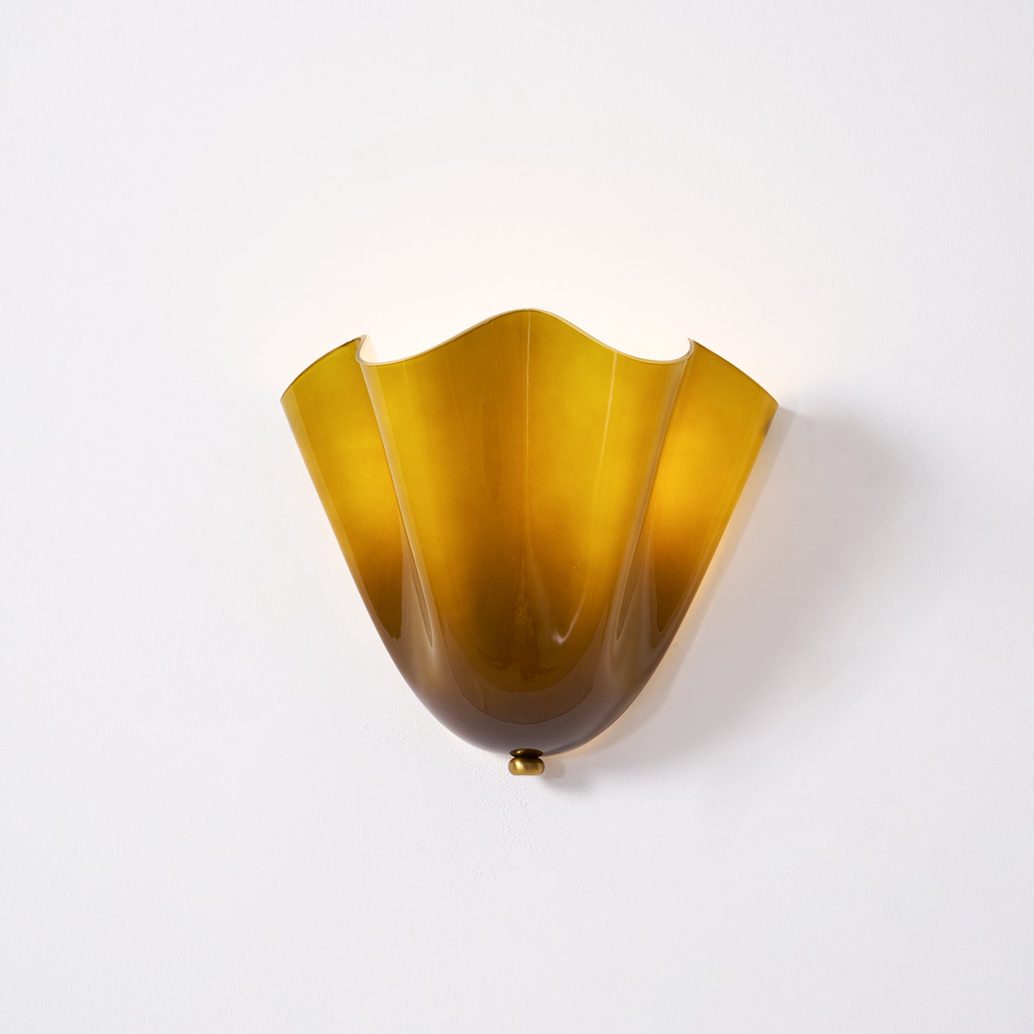Elara Petal Glass Wall Sconce