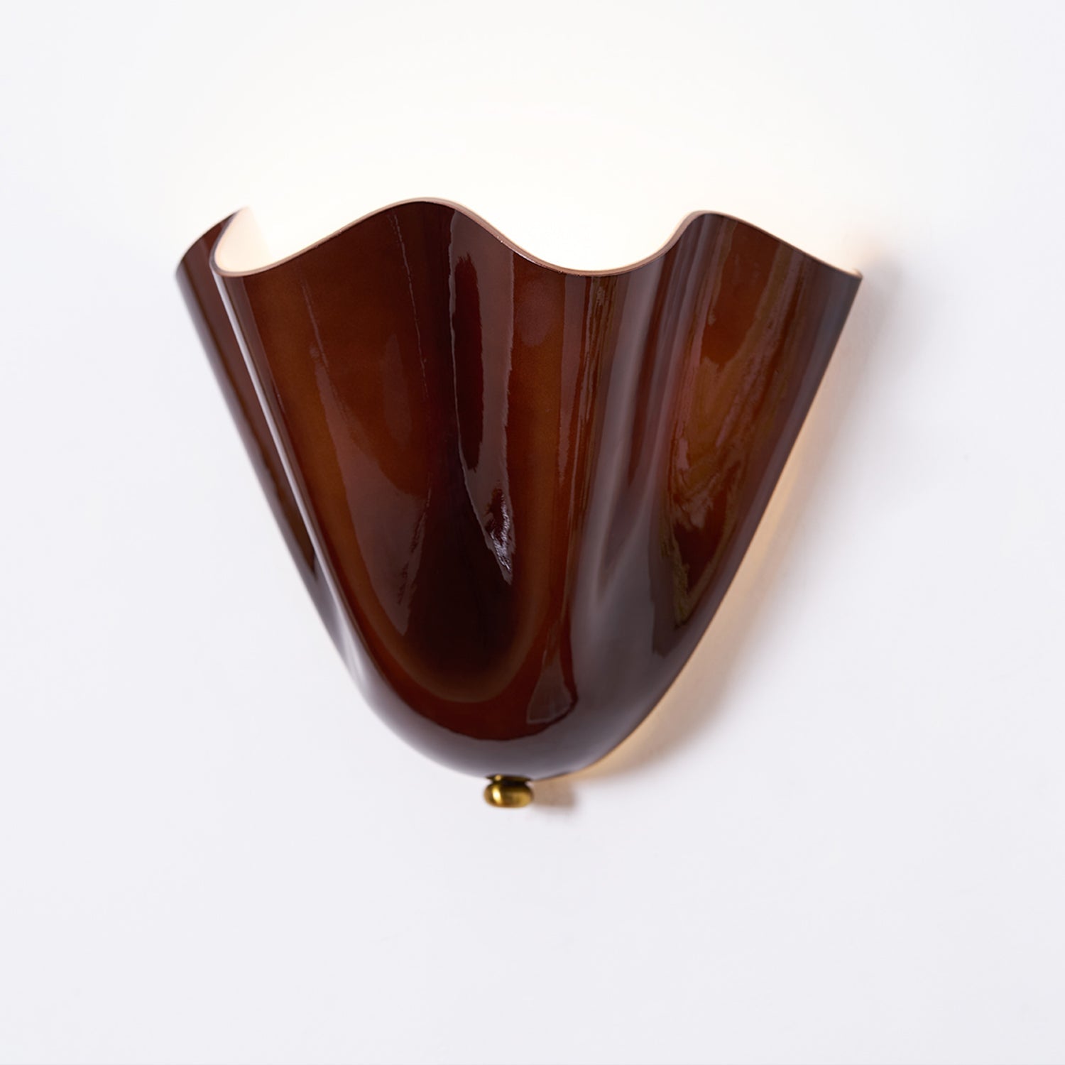 Elara Petal Glass Wall Sconce