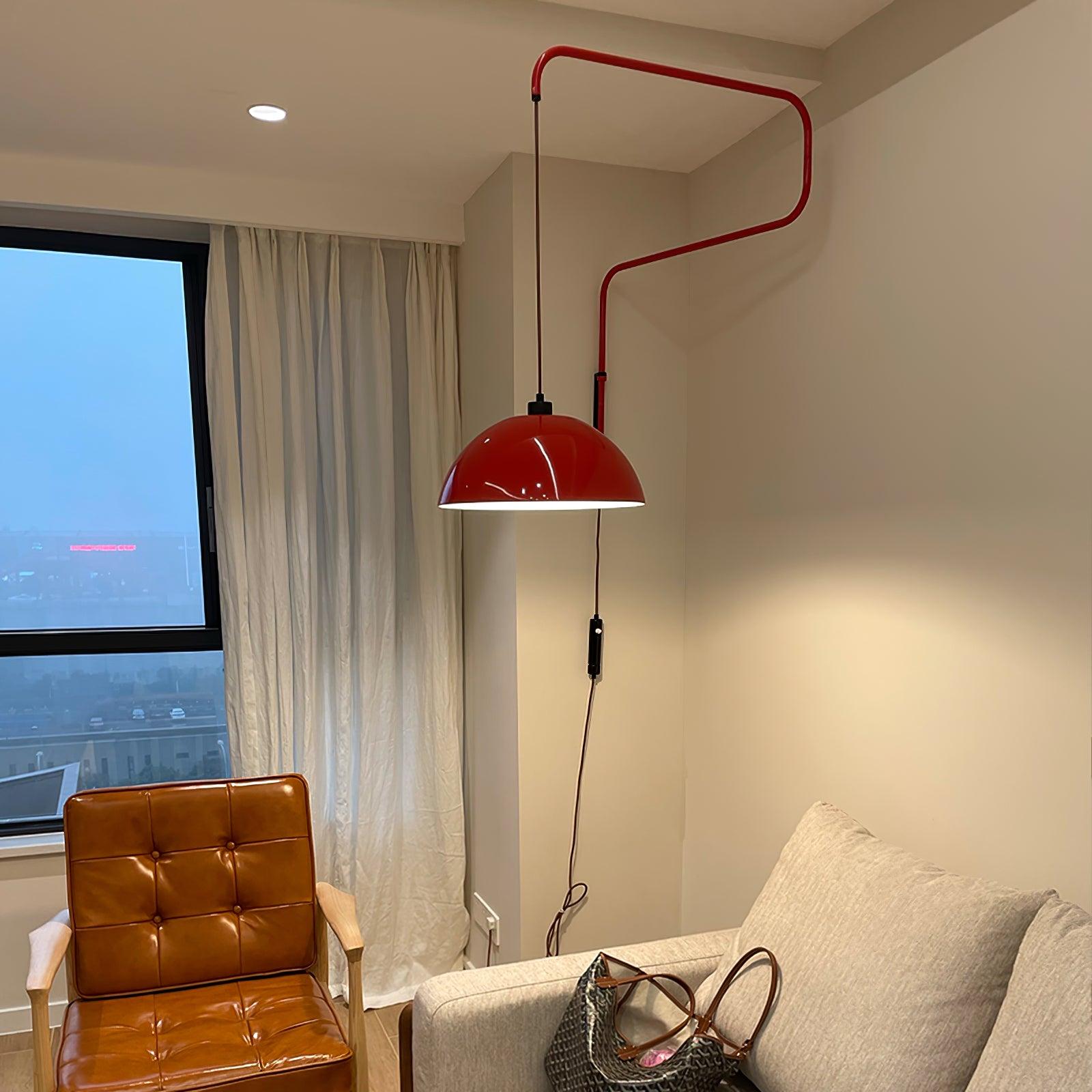 Elio Minimal Plug-In Wall Lamp