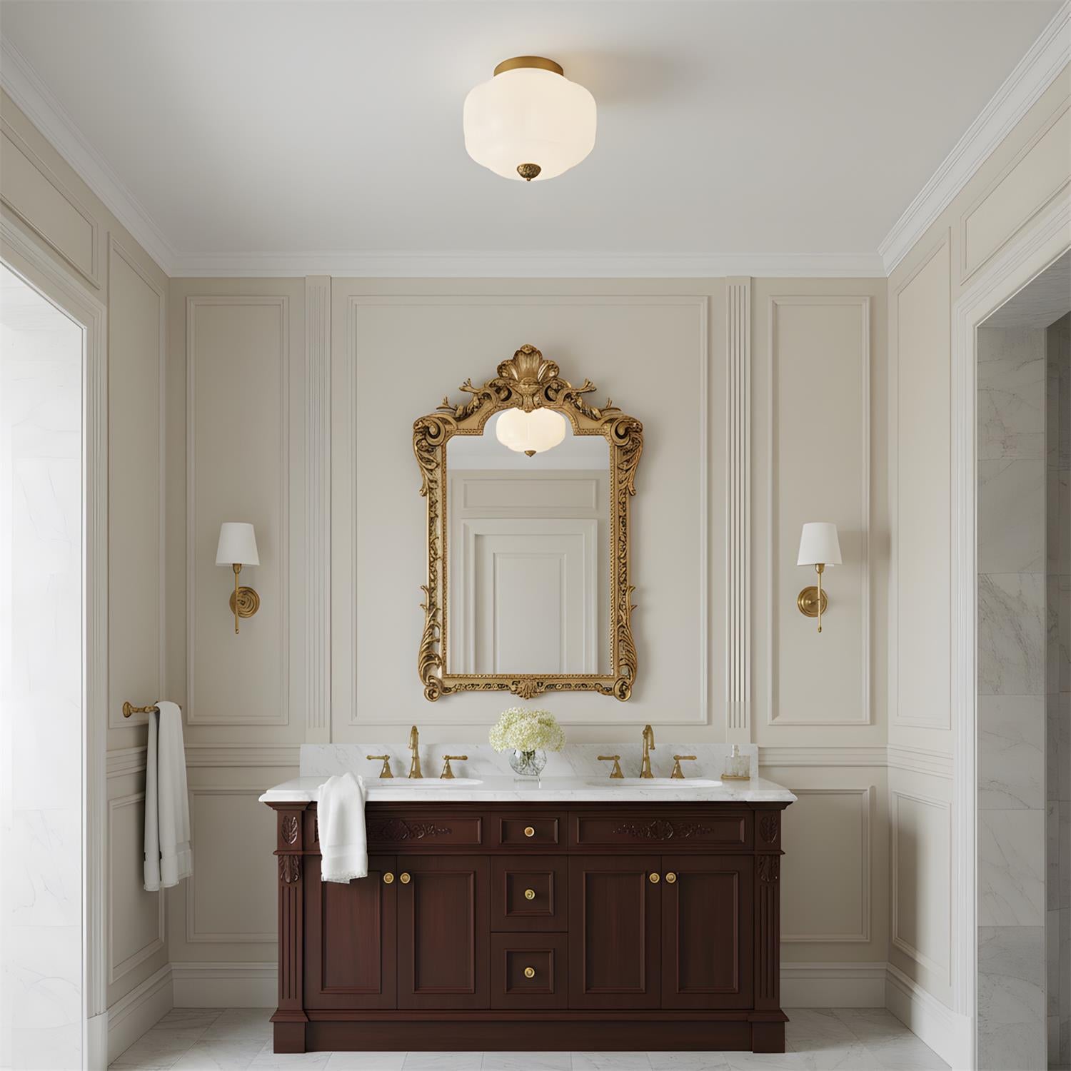 Eloise Glass Ceiling Lamp