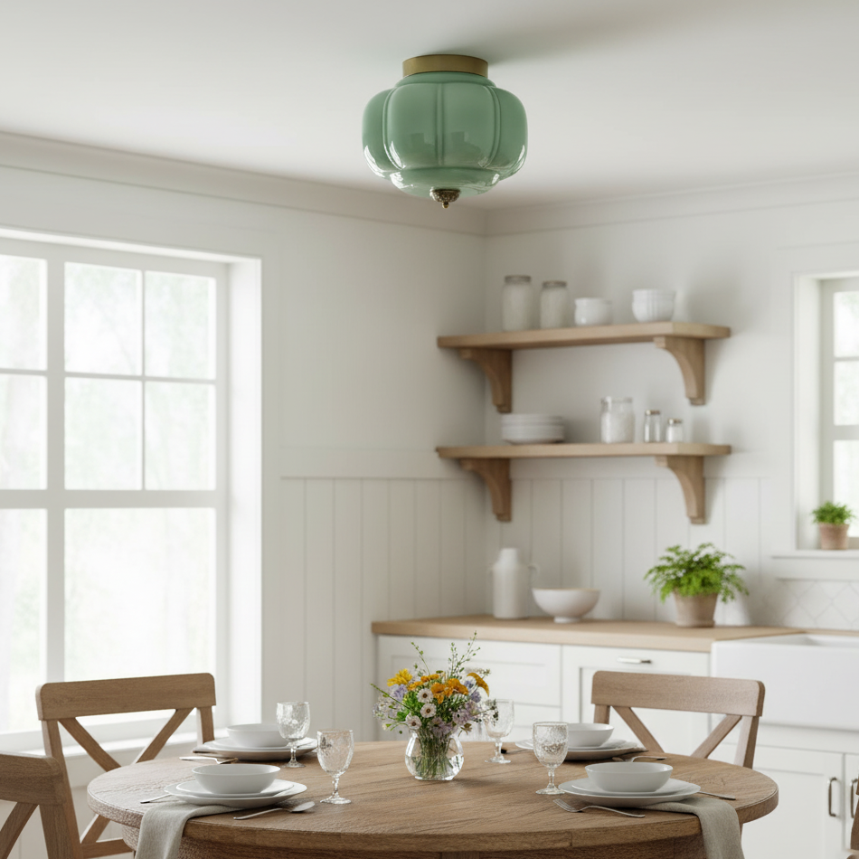 Eloise Glass Ceiling Lamp