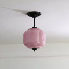 Eloise Glass Lantern Ceiling Lamp