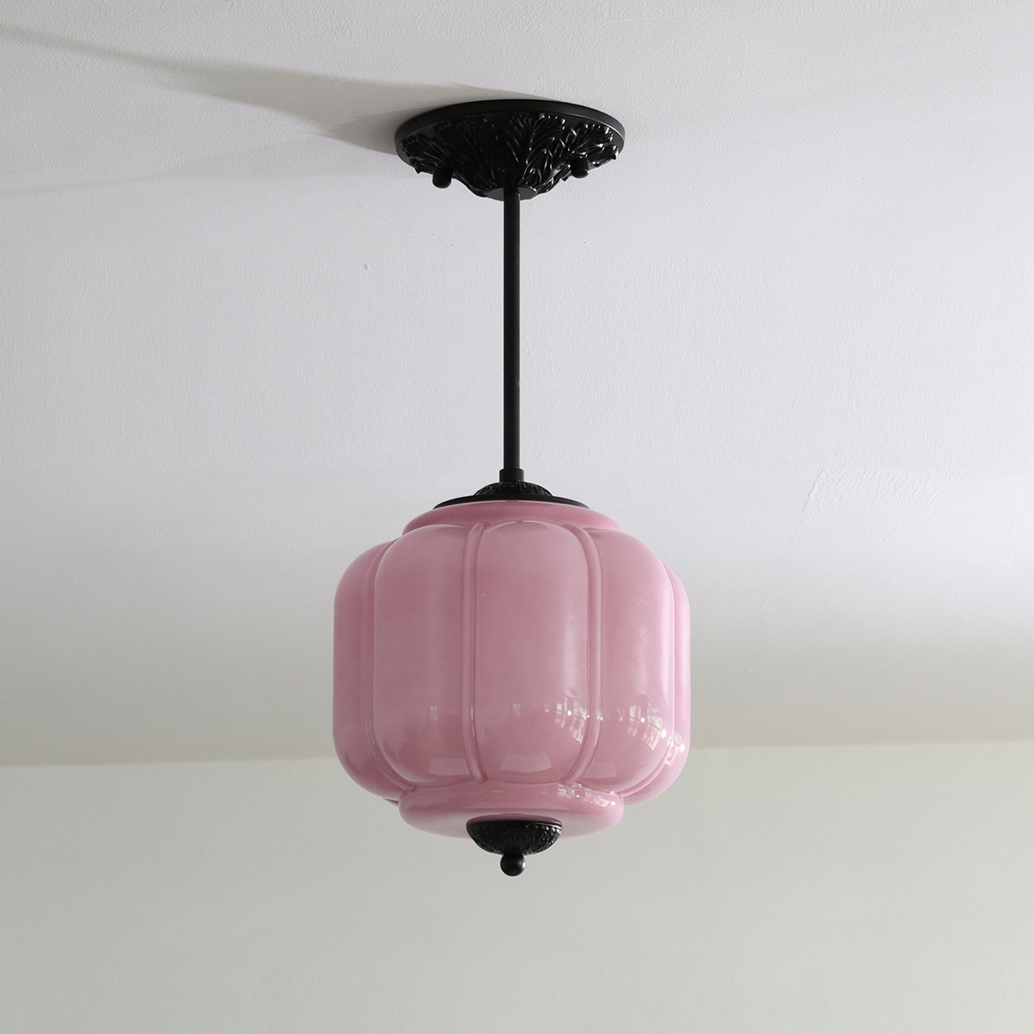 Eloise Glass Lantern Ceiling Lamp