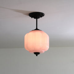 Eloise Glass Lantern Ceiling Lamp