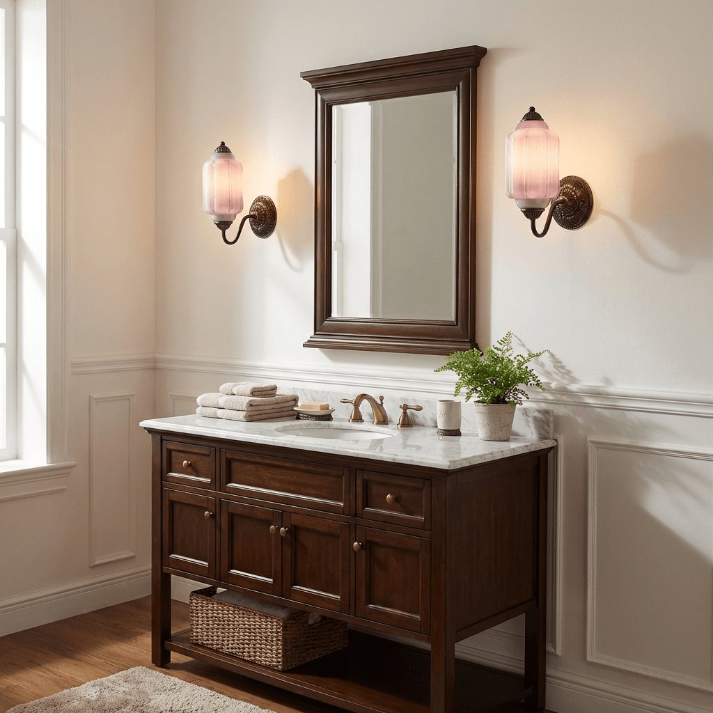 Eloise Single Glass Wall Lamp