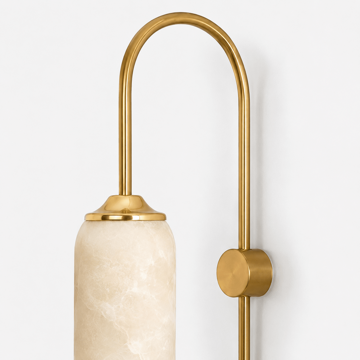 Elowen Suspended Alabaster Column Sconce