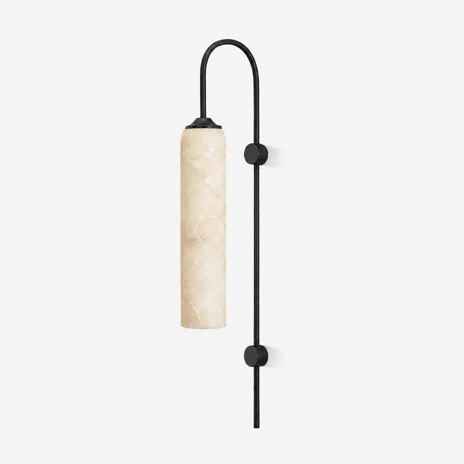 Elowen Suspended Alabaster Column Sconce