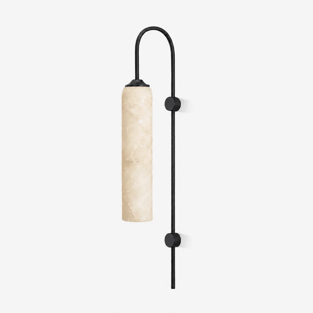 Elowen Suspended Alabaster Column Sconce