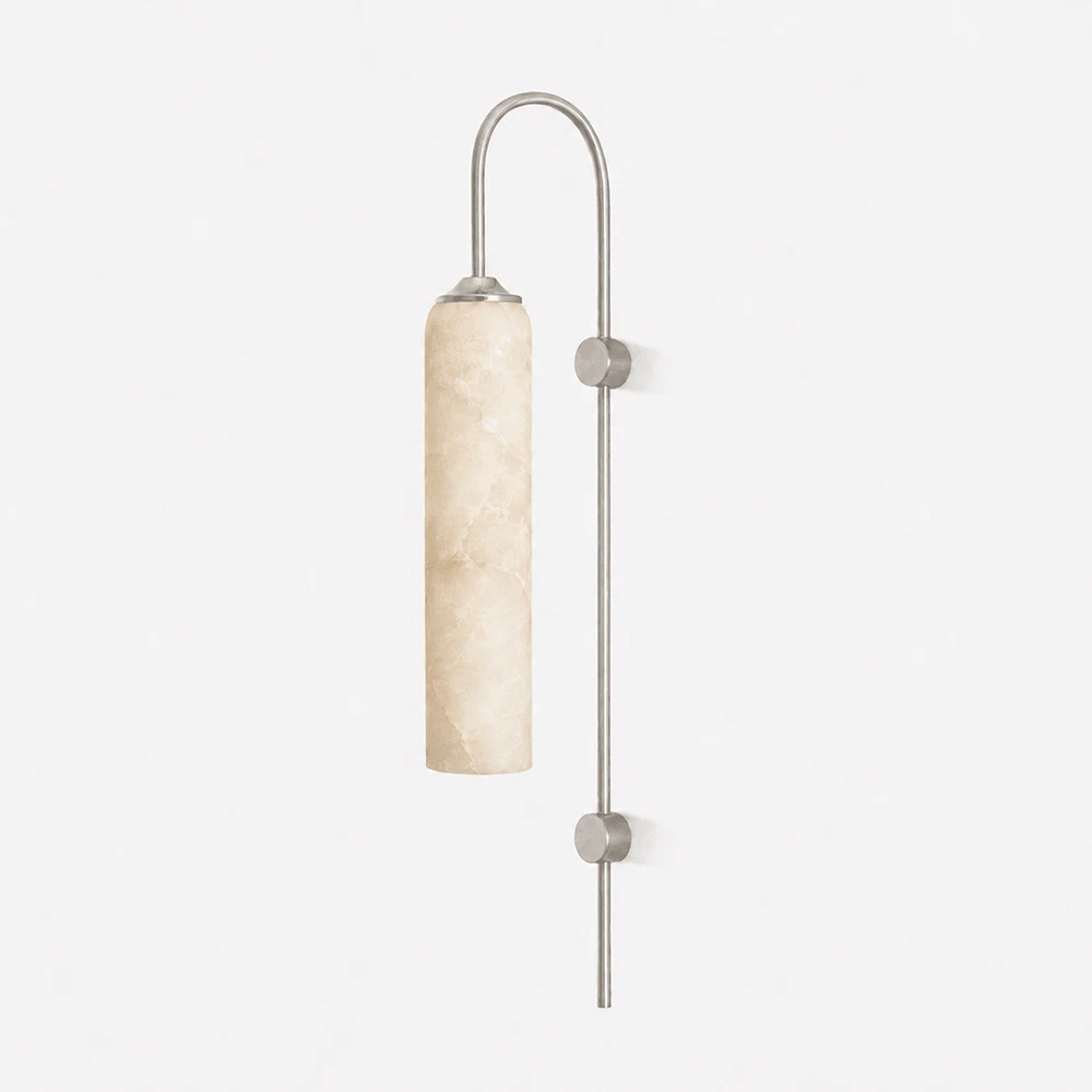 Elowen Suspended Alabaster Column Sconce