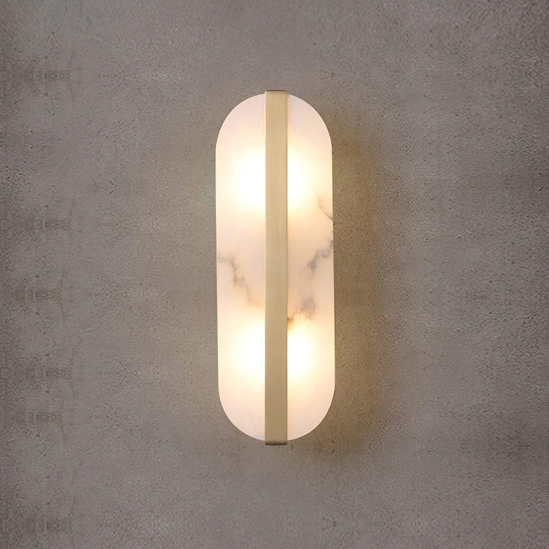 Elvara Long Alabaster Wall Sconce