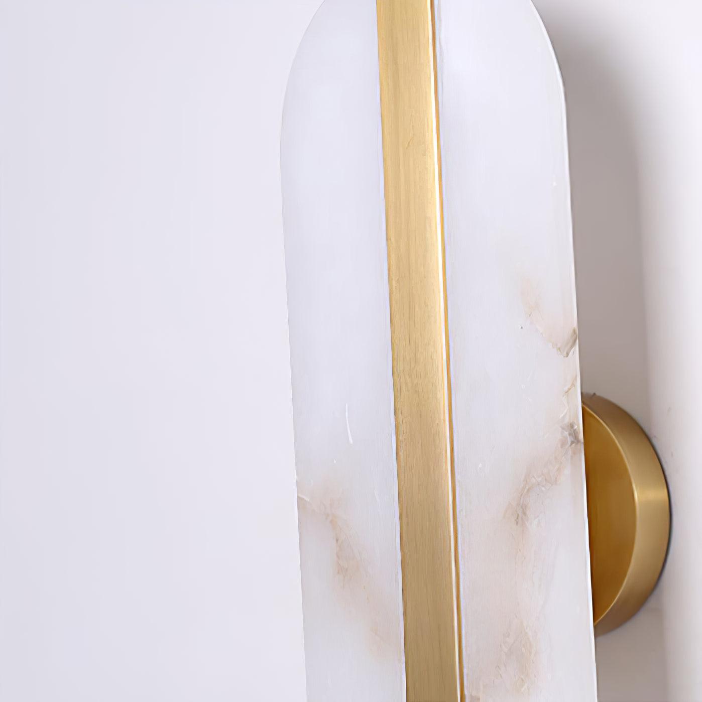 Elvara Long Alabaster Wall Sconce