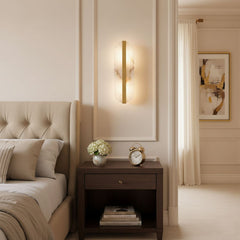 Elvara Long Alabaster Wall Sconce