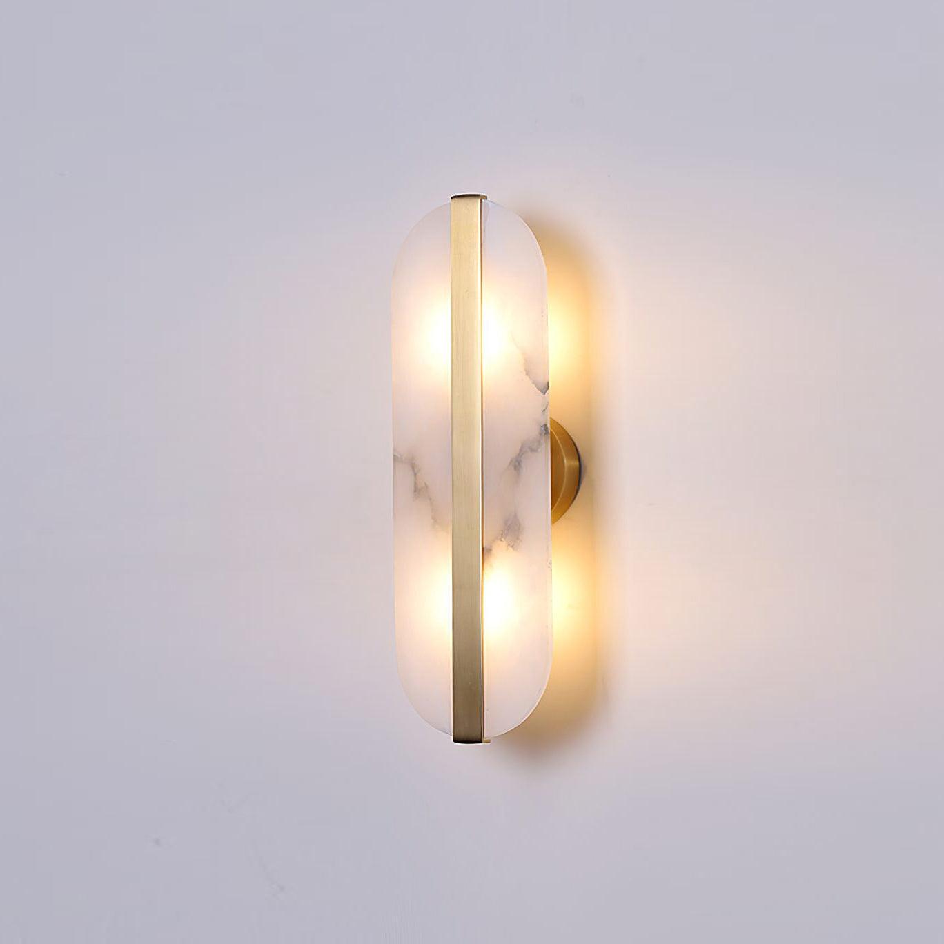 Elvara Long Alabaster Wall Sconce