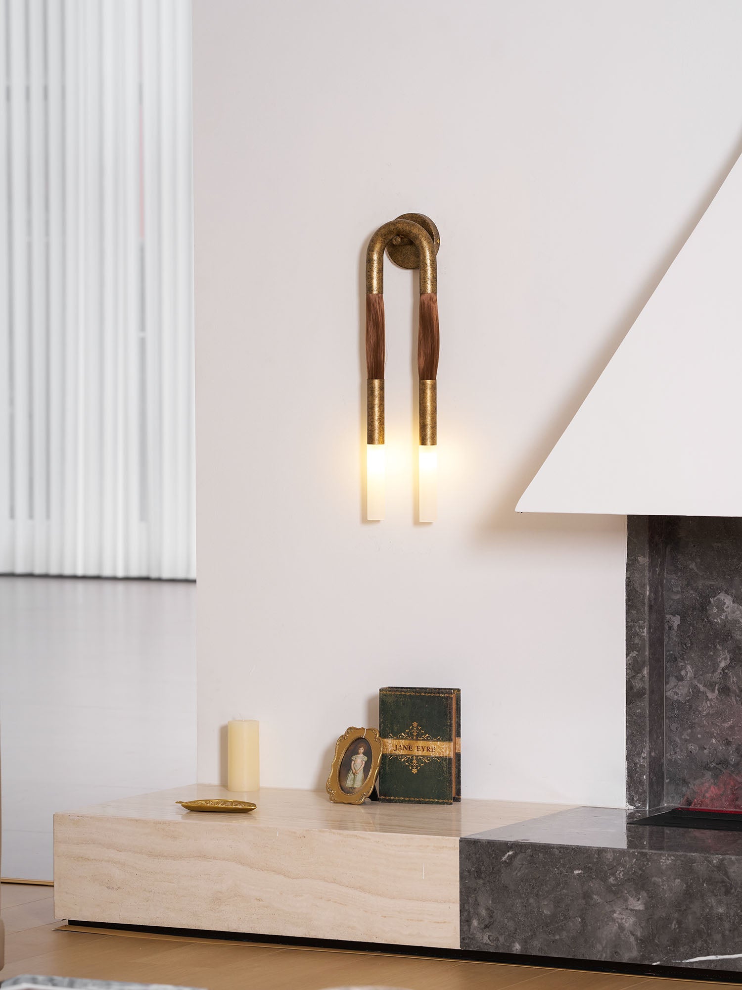 Horsehair Wall Sconce