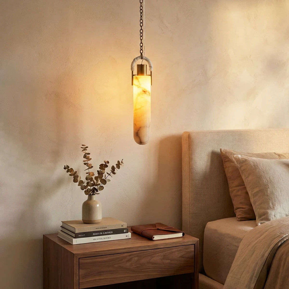 Flint Alabaster Pendant Lamp