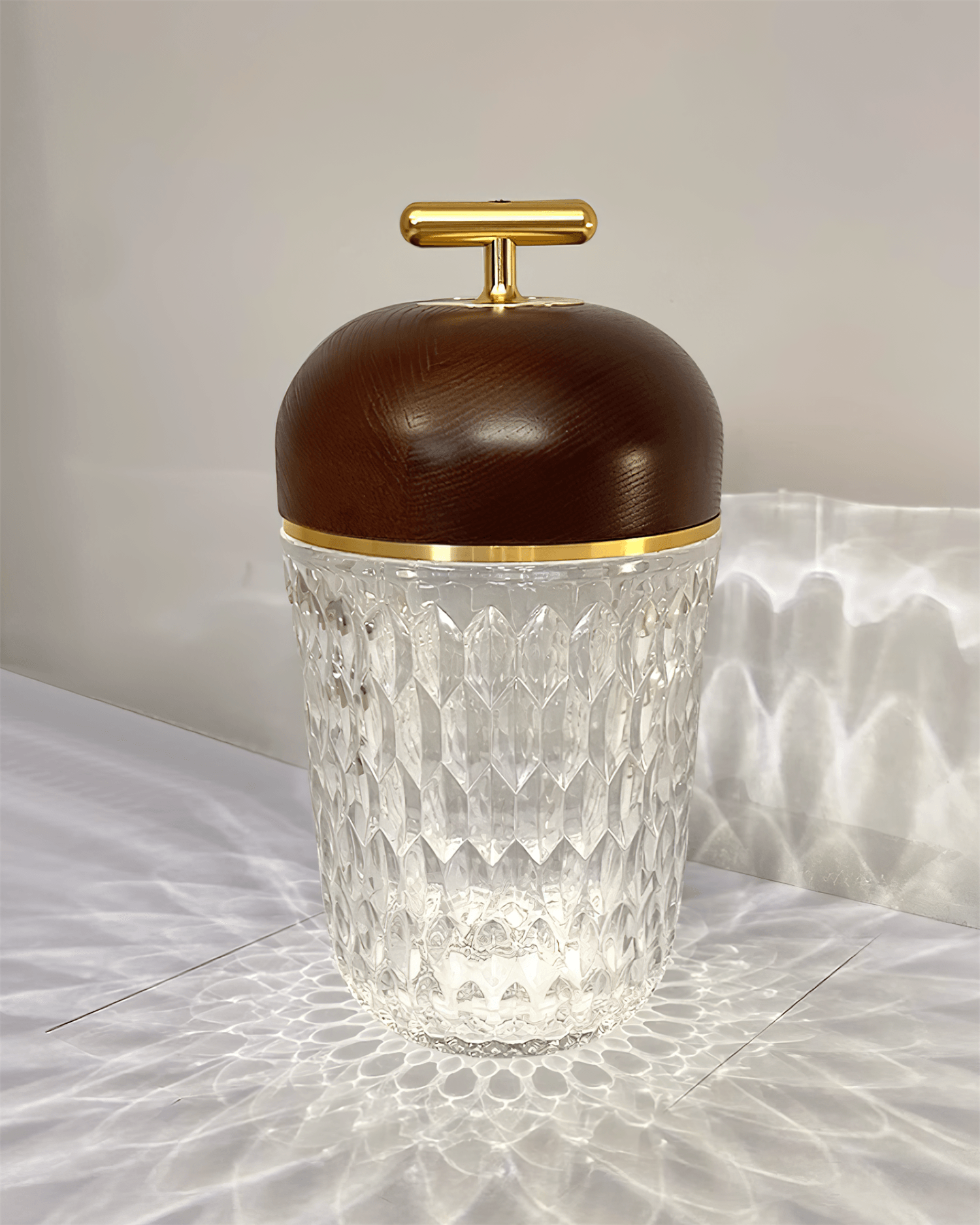 Velune Crystal Portable Table Lamp