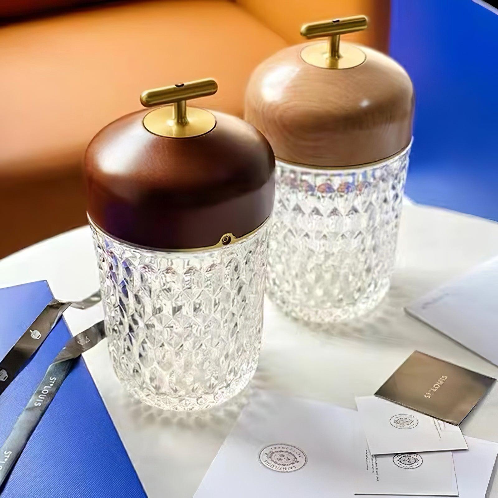 Velune Crystal Portable Table Lamp