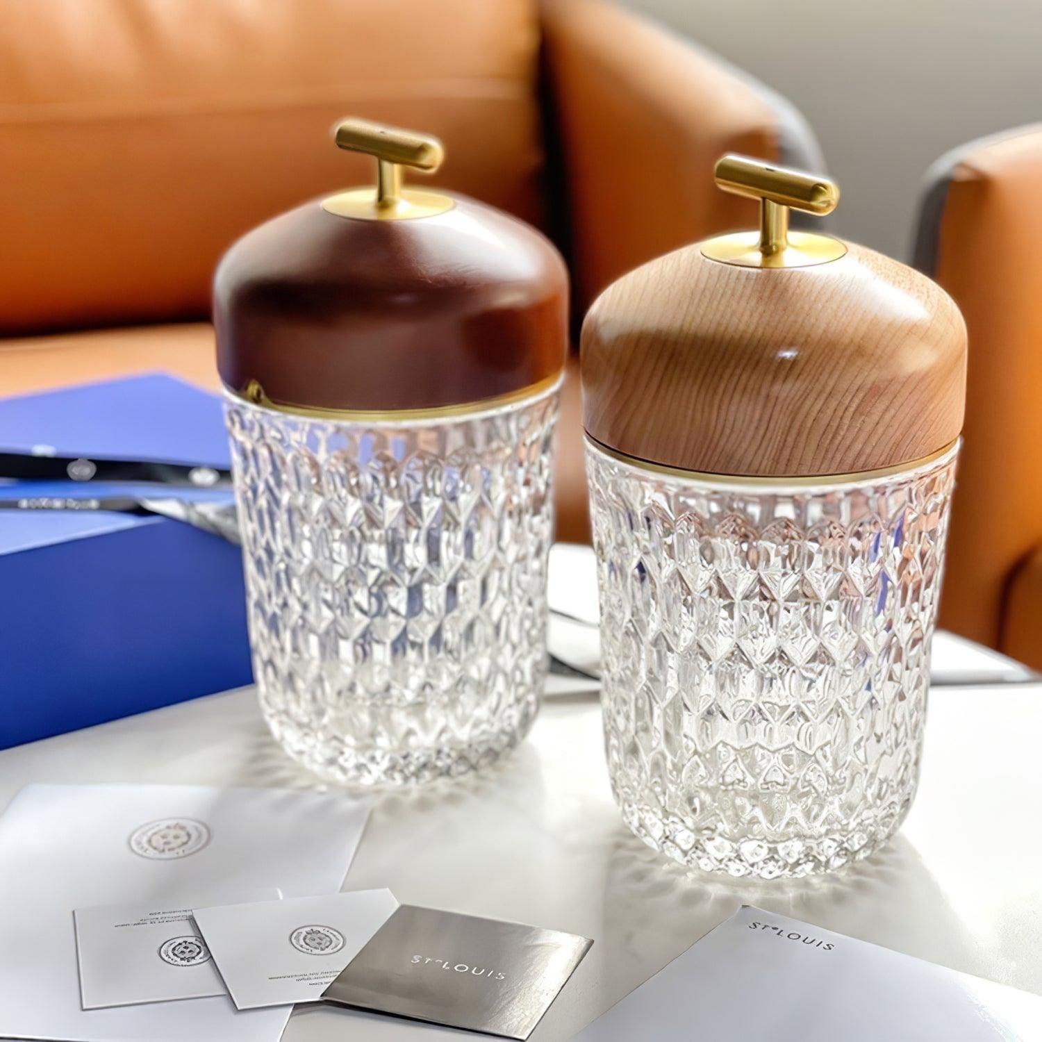 Velune Crystal Portable Table Lamp