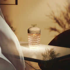 Velune Crystal Portable Table Lamp