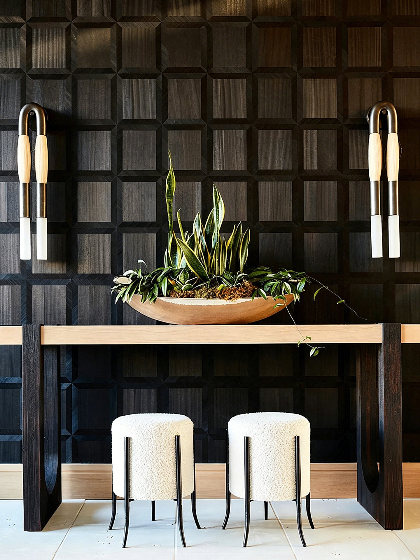 Horsehair Wall Sconce