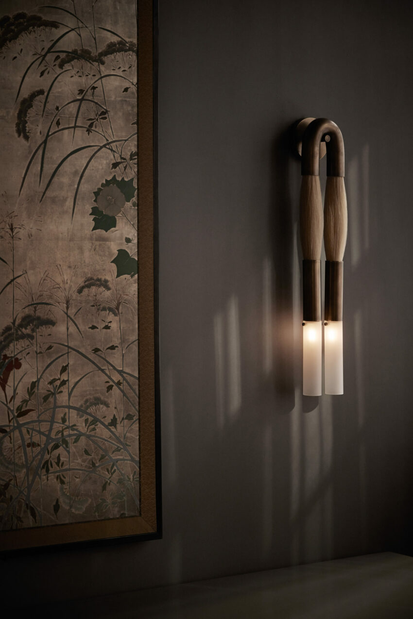 Horsehair Wall Sconce