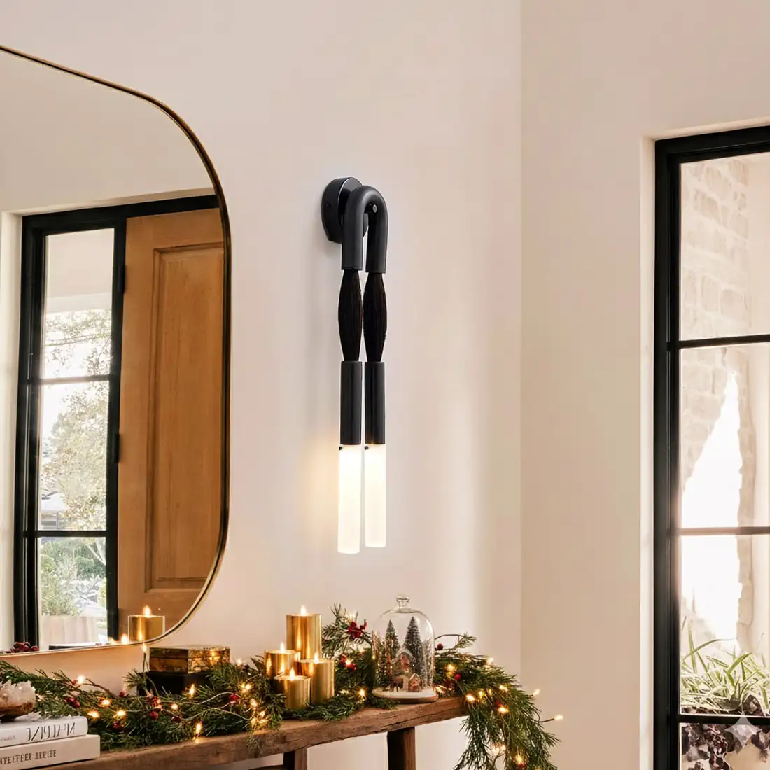 Horsehair Wall Sconce