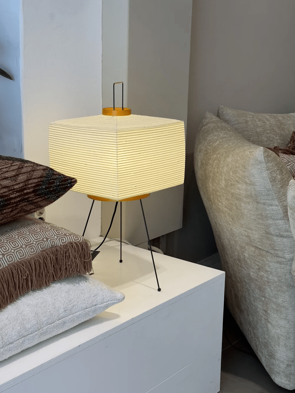 Hoshina Washi Paper Table Lamp
